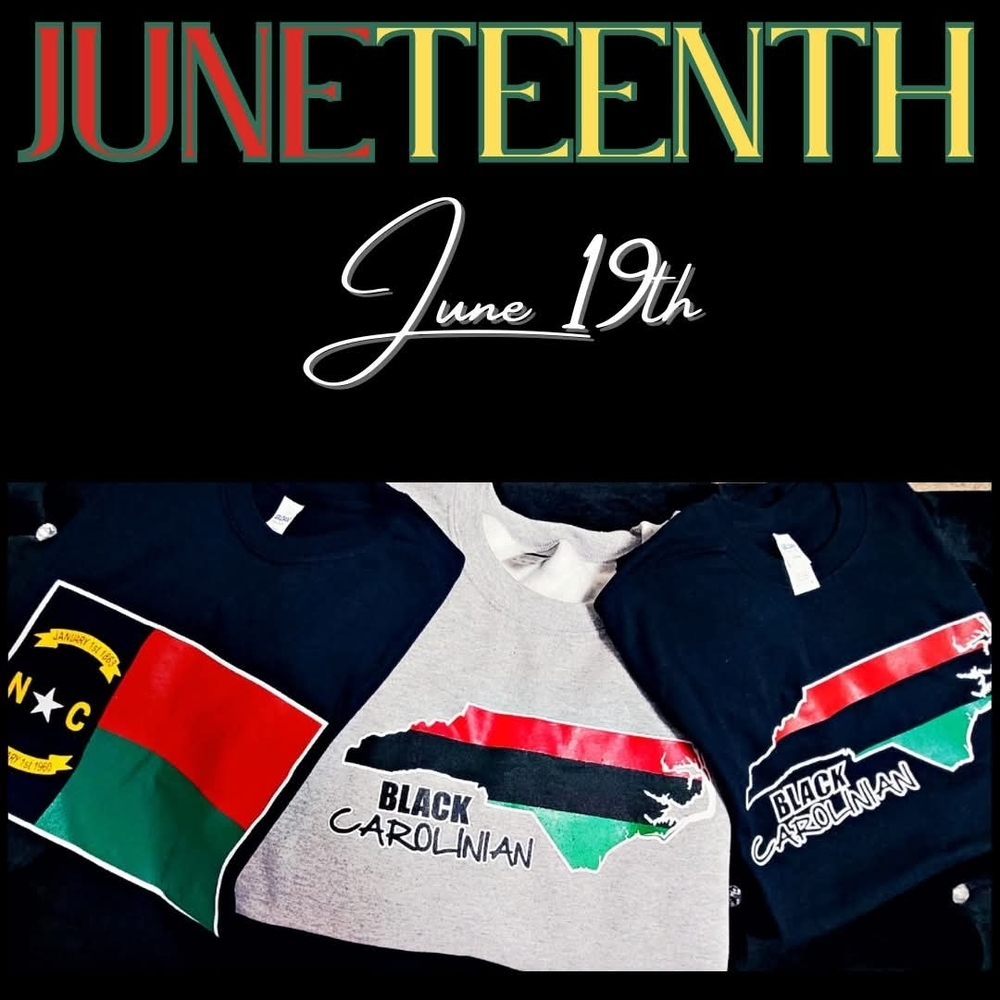 Black and Red Short Sleeve Tee Juneteenth Edition
